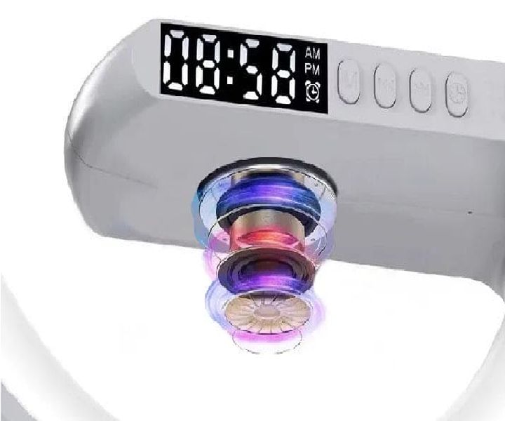 Digital Timmer Clock G Lamp Smart Light Lamp With Wireless Fast Charging